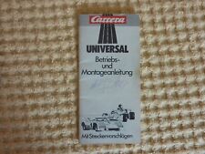 CARRERA UNiVERSAL | Betriebs-
