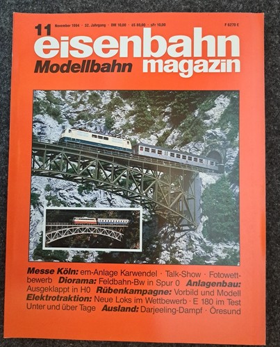 Eisenbahn modellbahnmagazin - eisenbahn,