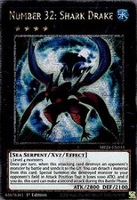 Number 32: Shark Drake MP24-EN033 Quarter Century Secret Rare Englisch Neu 1st