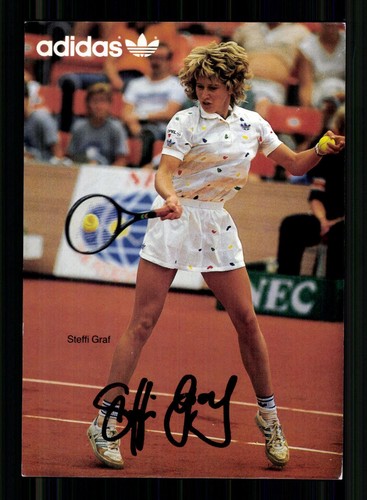 Steffi graf autogrammkarte - steffi,