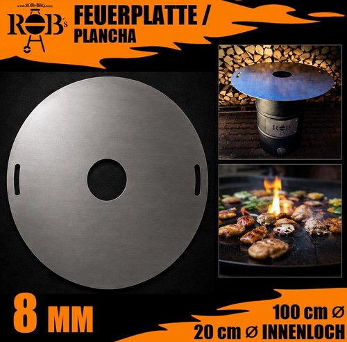 Feuerplatte plancha 100 cm - /,