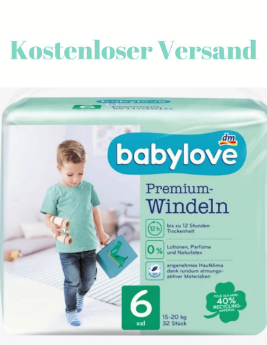 Babylove windeln premium - babylove, aktiv