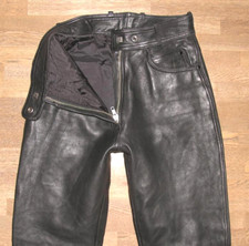 LOUIS / Damen- LEDERJEANS /