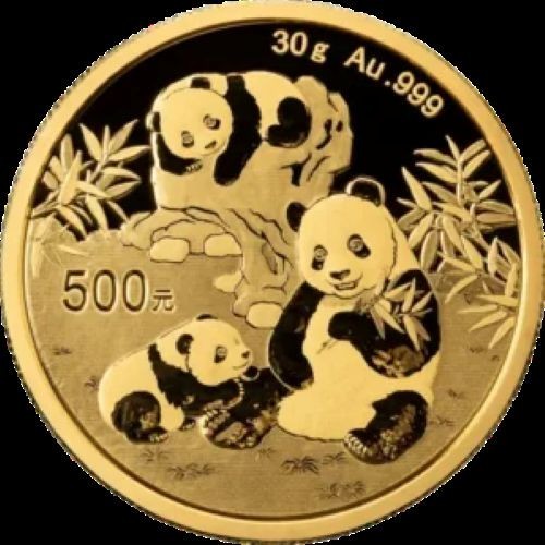 30g china panda 100 - panda, yuan