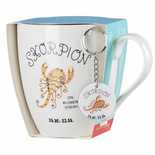 Ritzenhoff & Breker Kaffeebecher Astro Skorpion, Sternzeichen mit Anhänger 650ml