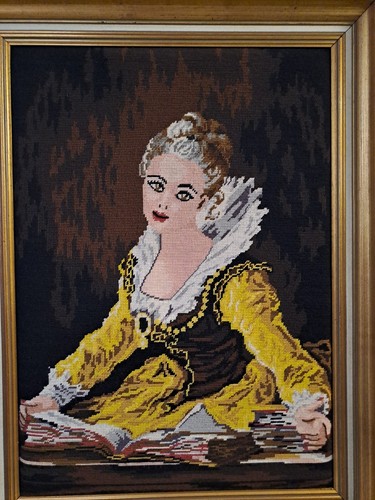 Gerahmte gobelinstickerei - gerahmte,