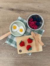 Gehäkeltes Obst Set 16-teilig