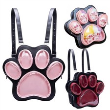 Ita-Tasche mit Katzenpfote, Kawaii-Rucksack Tasche  Damen-Umhängetasche
