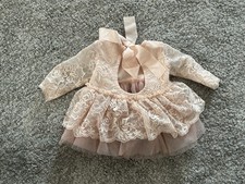 Newborn Fotoshooting Props Requisiten Kleid Hochwertige Handarbeit Spitze