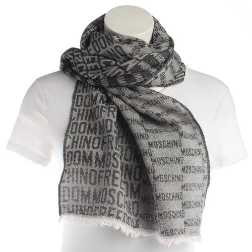 Moschino schal grau sehr - schal,