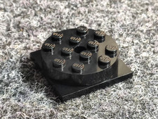 Lego 3403c01 schwarz Drehscheibe 4 x 4 Teller 6280 6276 6390 7814 6079 7838 6277