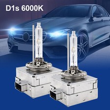 2x D1S 6000K Xenon Brenner