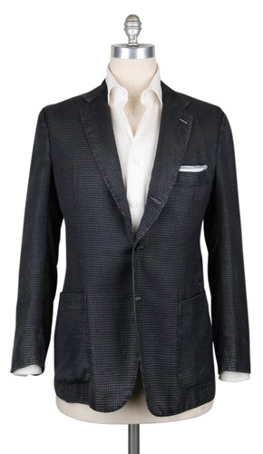 Kiton navy blue - blue, kaschmir