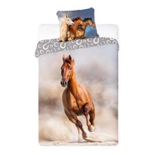 Pferde- Bettwäsche 140x200 cm