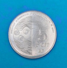 FRANZÖSISCH PAZIFIK TAHITI 5 FRANCS 2021 ⭐ FRENCH PACIFIC TAHITI 5 FRANCS 2021