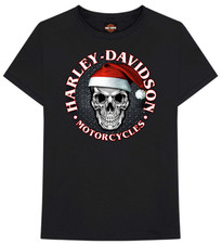 HARLEY DAVIDSON SANTA SKULL