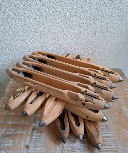 Altes holz weberschiffchen - 1,