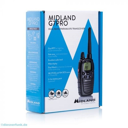 Midland pro pmr lpd dual - pmr,
