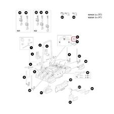 Thule Befestigungsschraube für Heckträger EuroWay G2 920 921 51249