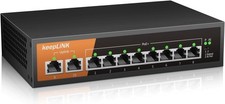 PoE Switch 10-Port Gigabit LAN