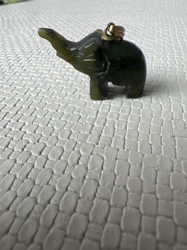 Edelstein jade elefant - jade,