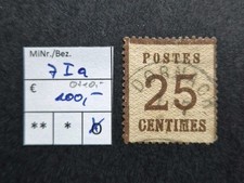 Elsass Lothringen Nr. 7Ia