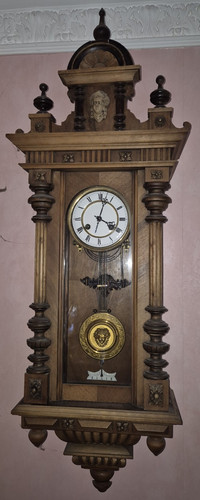 Gründerzeit wanduhr mit - gründerzeit,