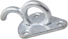 iapyx Set mit 10 Dreiloch-Planenhaken mit Ösen für PKW-Anhängerbrettwand