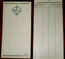 Kellnerblock Bitburger