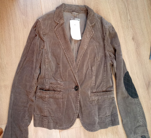Neu cord blazer mit - ,