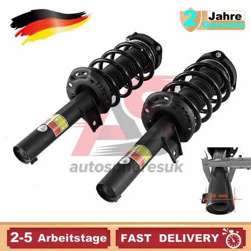 Federbein komplett vorne - 2x,