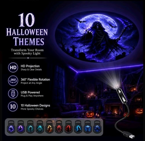 Usb halloween geist - geist, totenkopf