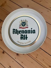 Brauerei Rhenania Alt Bier Tablett Kunststoff Service Krefeld 
