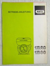 Hatz 1b20 1b30 - hatz, dieselmotor