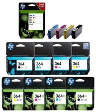 Original HP 364 HP364XL Tinte Patronen Multipack Druckerpatronen Desk Office Jet