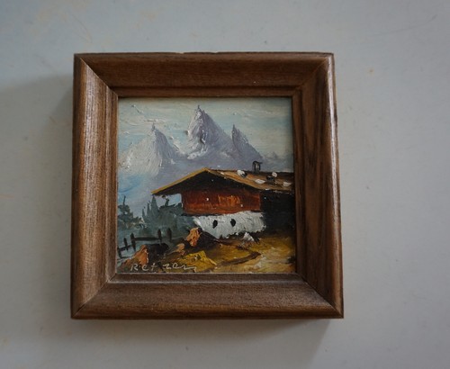 Miniatur gemälde öl - miniatur,