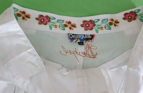 Desigual hose weiß - desigual,