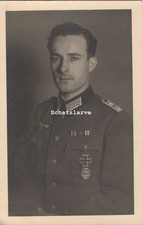 Foto Panzer Gr. Afrika, (DAK) Portrait Panzerkampfabzeichen (MJ-43)1025
