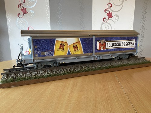 Lgb 48572 schiebewandwagen rhb - schiebewandwagen,