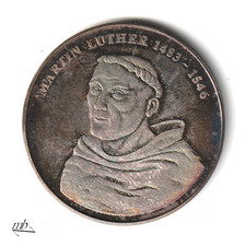 BRD Silbermedaille  Martin Luther  820