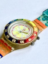 Swatch Scuba Loomi - MIND THE SHARK - SDK902, Wenig Getragen