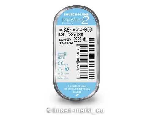 Bausch lomb purevision 1 - purevision, hd: