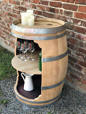 Weinfass Bar, ganzes Fass, große Öffnung