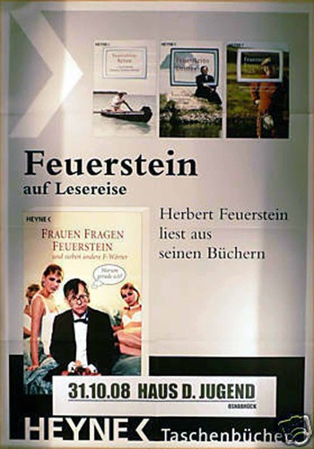 Feuerstein auf lesereise - auf,