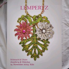 Lempertz. Auktion 2024. Schmuck & Uhren. Jewellery. Köln 2024