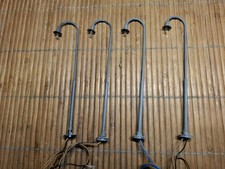 3x Bogenlampe Laterne Strassenleuchte Spur H0 12cm