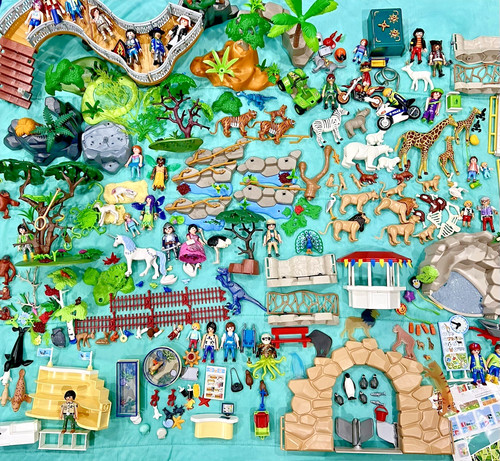 Mega playmobil zoo lot - lot, plus