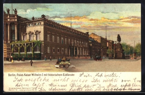 Berlin palais kaiser - ak,