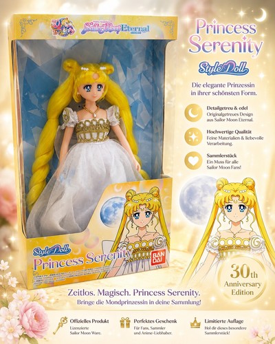 Sailor moon puppe ovp - moon,