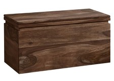 Holztruhe massiv Stauraum